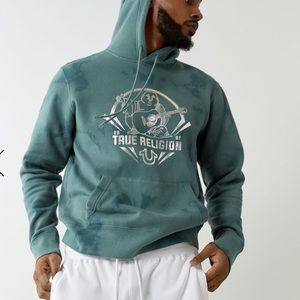 True Religion | Shirts | Nwt True Religion Tie Dye Logo Hoodie | Poshmark